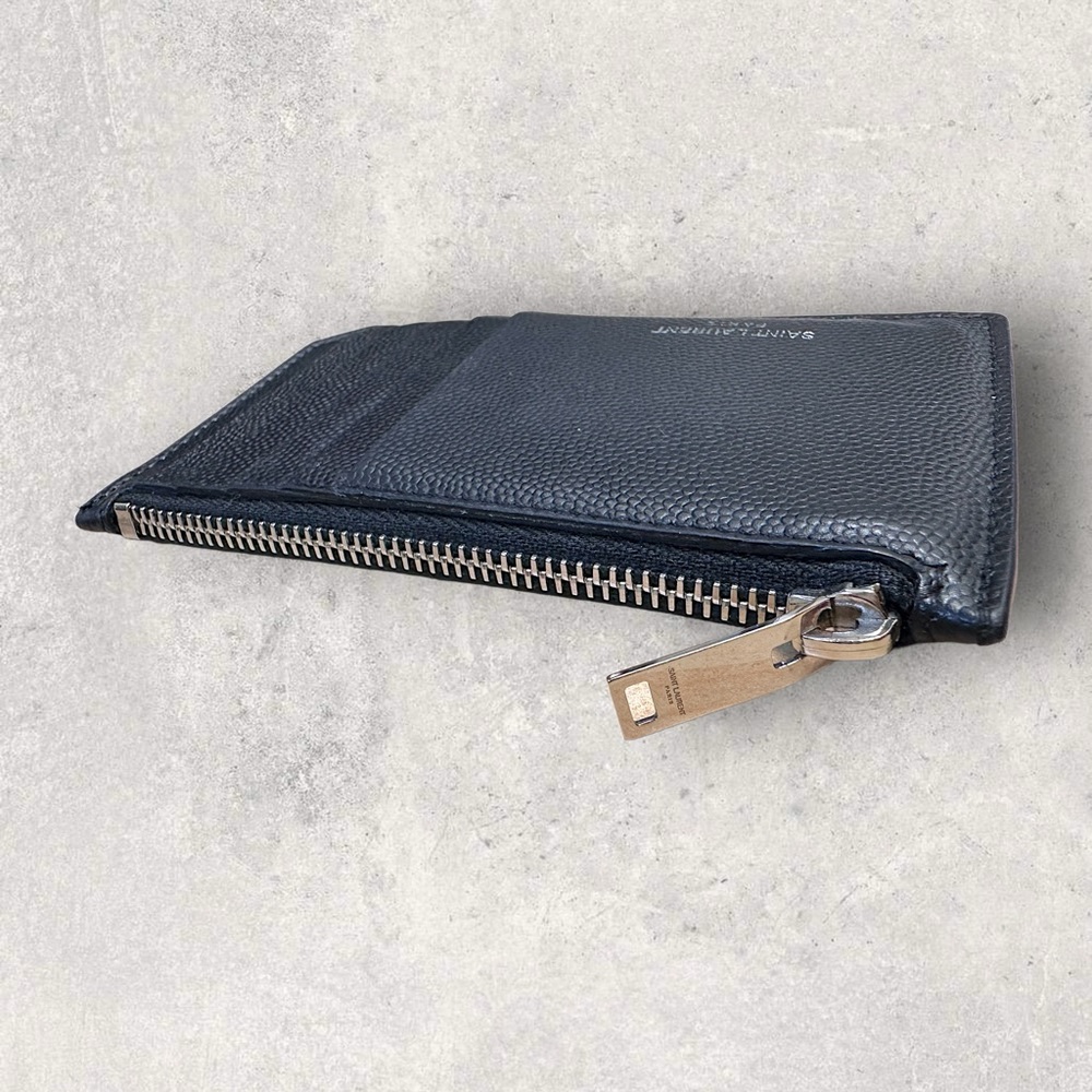 ** Sold ** Saint Laurent Fragments Zip Card Case - Picture 2 of 6